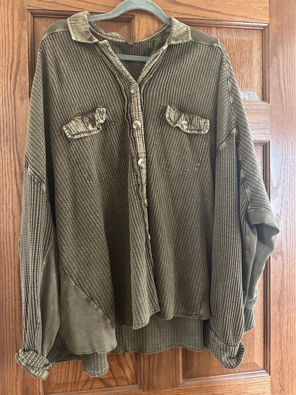 Free People One Scout Shacket/Button Down